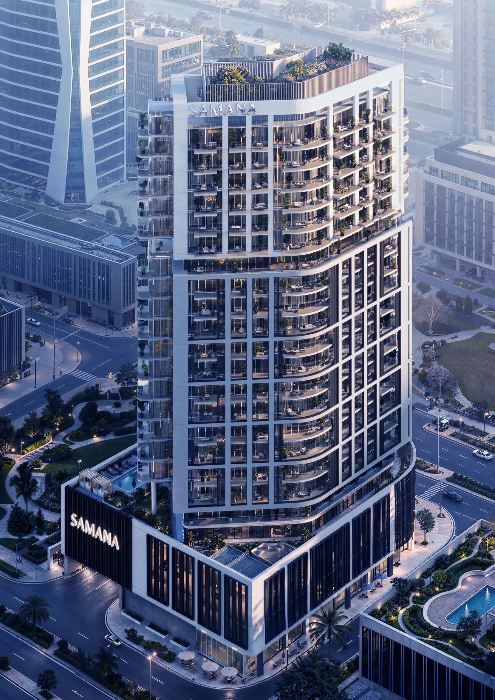 SAMANA Downtown One — Jebel Ali, Dubai